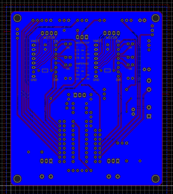 Schematic of bottom layer
