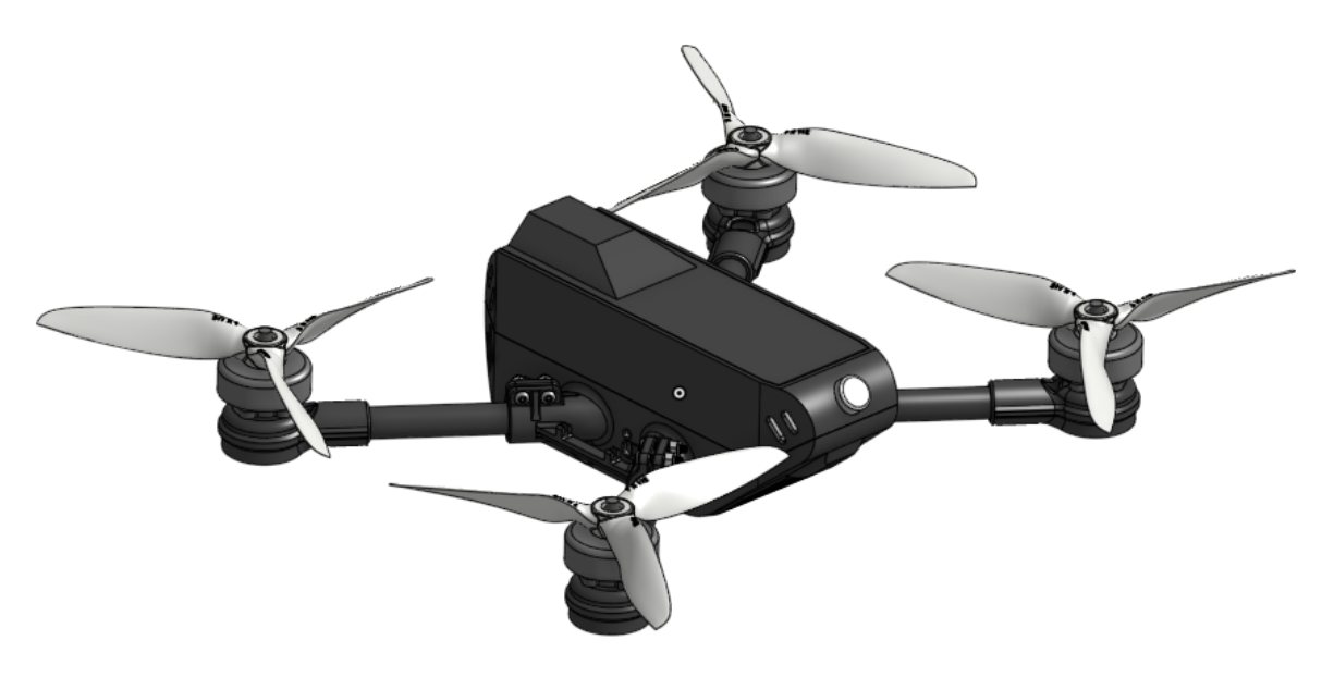 Main assembly in CAD
